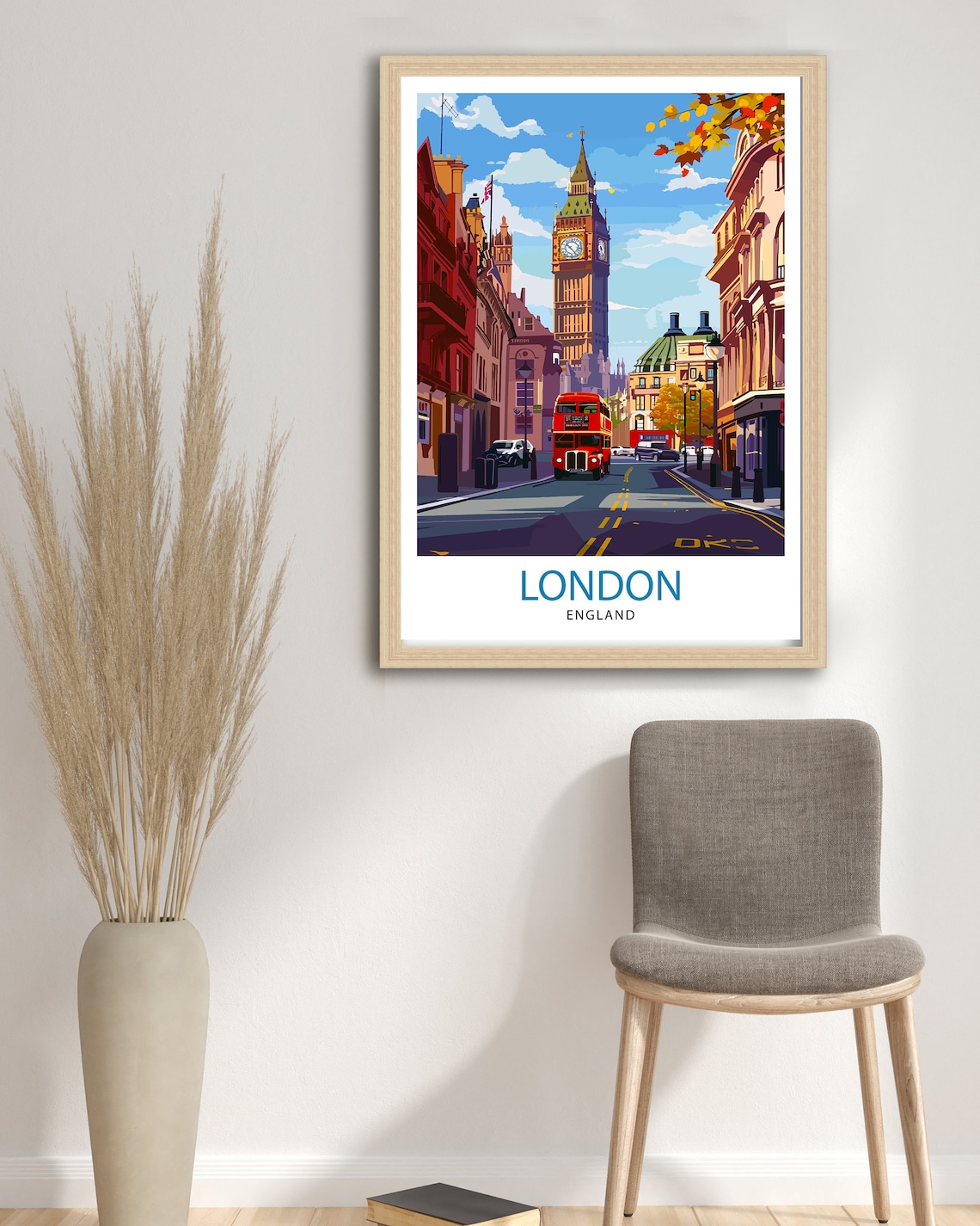 London Travel Poster, London Illustration - Image 2