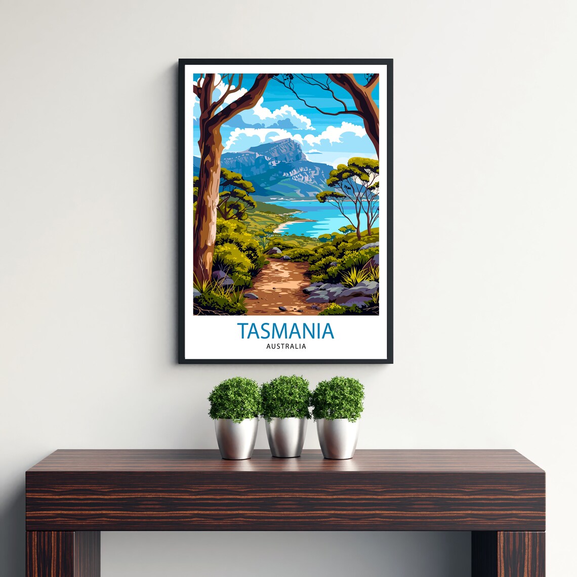 Tasmania Travel Poster, Australia & Oceania Art Print - Image 3