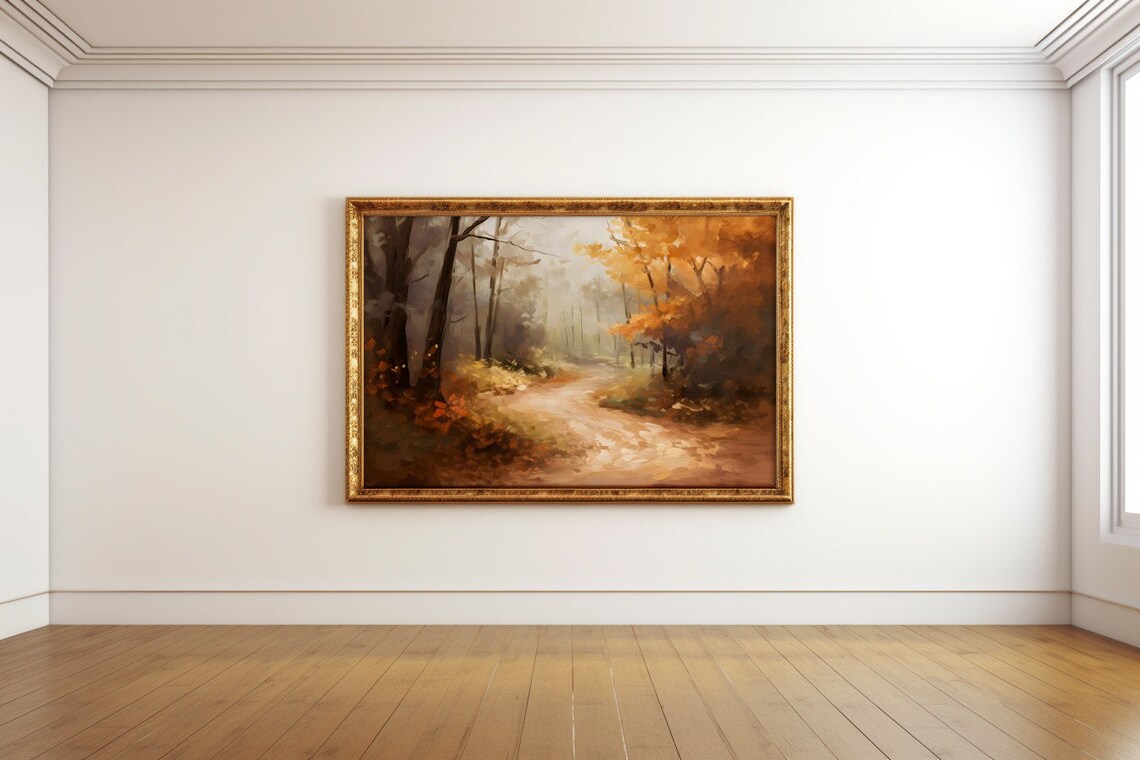 Autumn's Embrace, Whispering Woods Art Print - Image 3