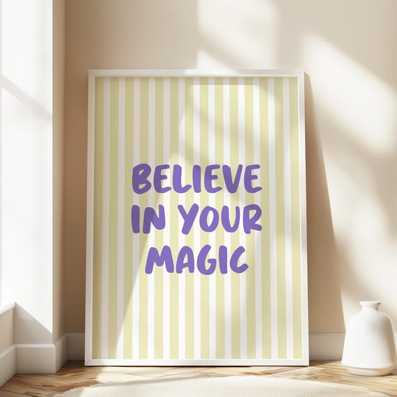 Montessori Wall Art For Daycare Motivational Poster Classroom Positive Quote Kids Gender Neutral Print Nursery Decor