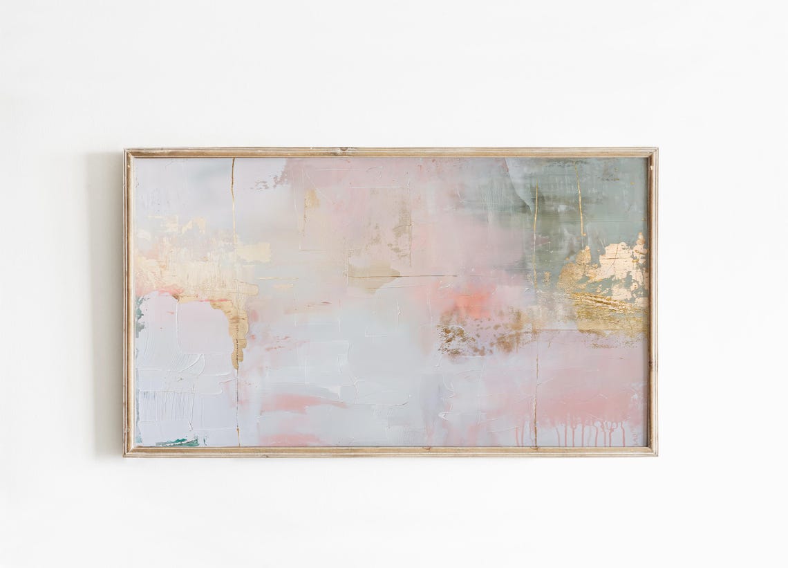 Abstract Frame Tv Art Art For Frame Tv Bright Abstract Oil Painting Bold Abstract Art 345