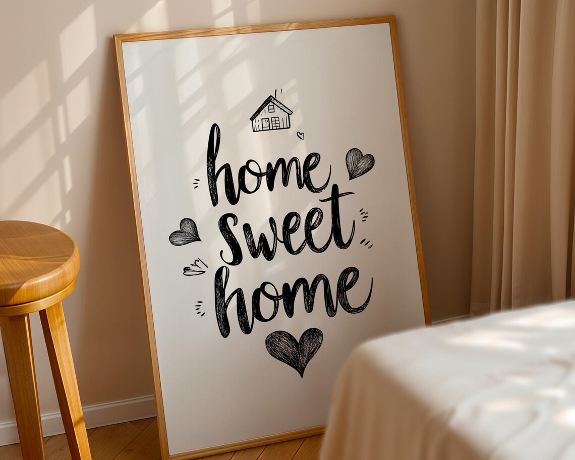 Home Sweet Home, Kitchen and Office Decor - Image 3