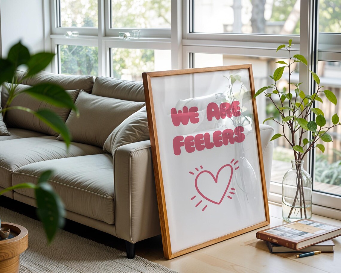 We Are Feelers, Funny Quote Poster For Kitchen - Image 2