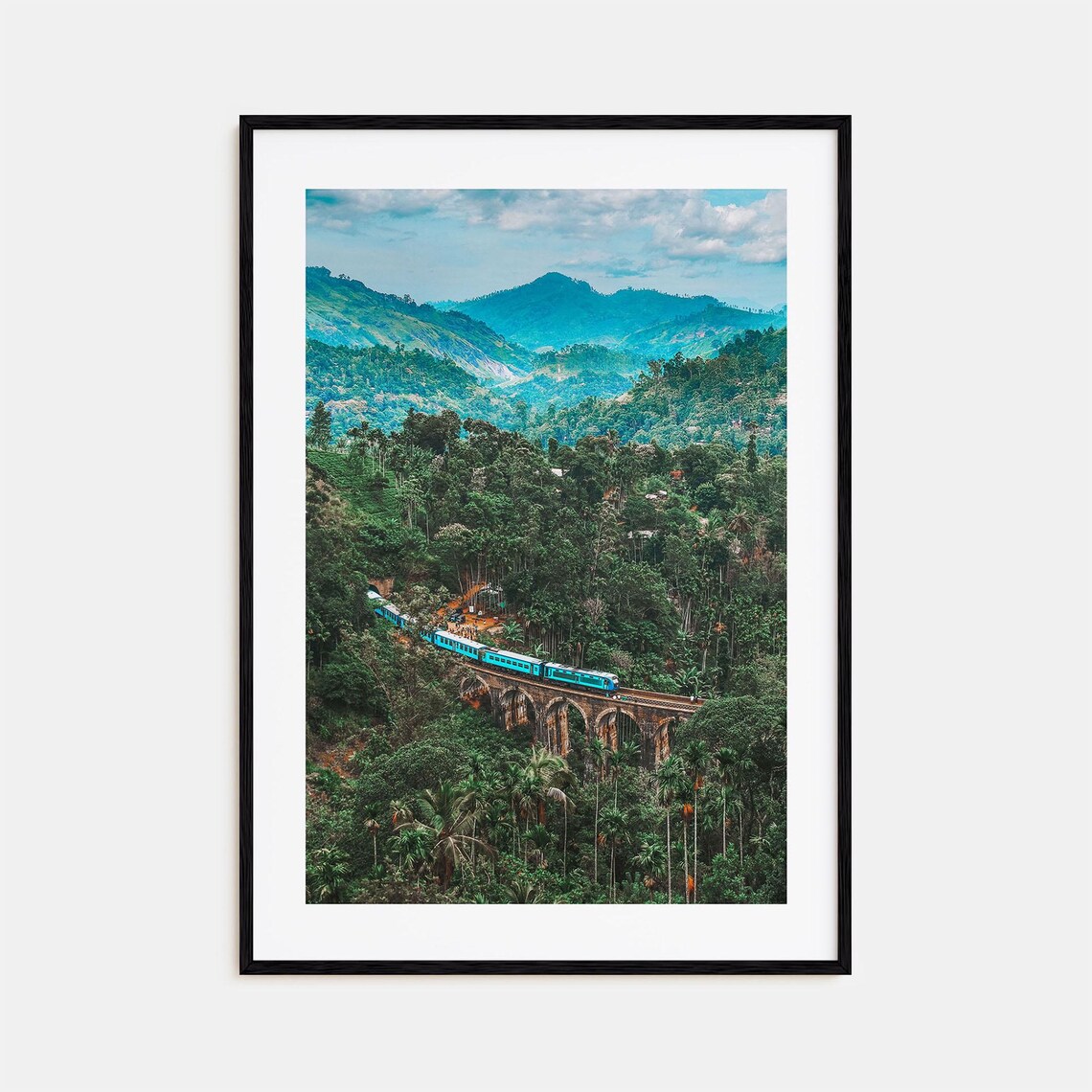 Sri Lanka Travel Poster, Street Map Art Print