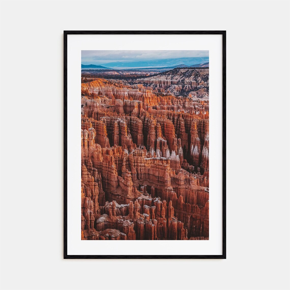 Bryce Canyon National Park Colorful Poster Print Bryce Canyon National Park Photo Art Decor Travel Print Street Map Poster City Map