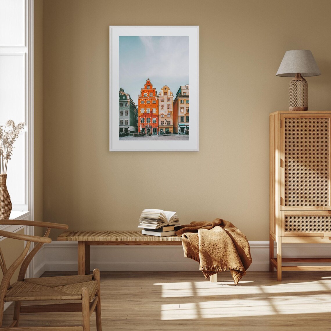 Stockholm Colorful Travel Poster, City Map Art Print - Image 3