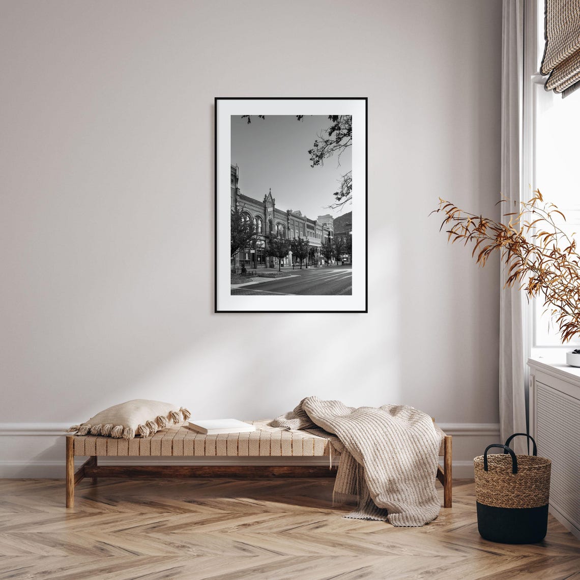 Park City Photo Poster Print Park City Black And White Wall Art Park City Photography Park City Travel Park City Map Poster - Image 2
