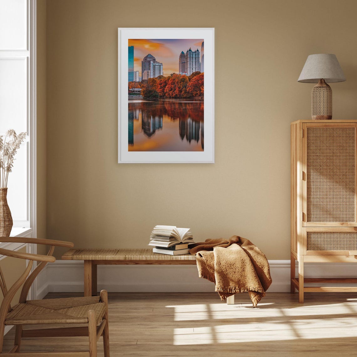 Atlanta Colorful Poster Print No 2 Atlanta Photo Wall Art Atlanta Wall Decor Atlanta Travel Print Atlanta Street Map Poster City Map - Image 3