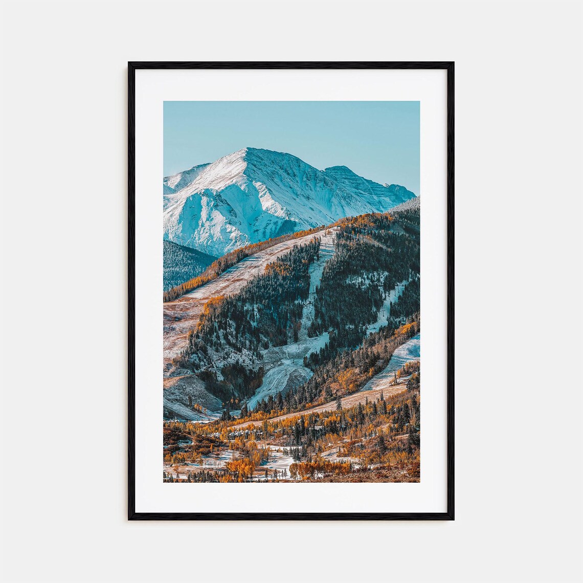 Aspen Colorful Poster Print No 1 Aspen Photo Wall Art Aspen Wall Decor Aspen Travel Print Aspen Street Map Poster City Map
