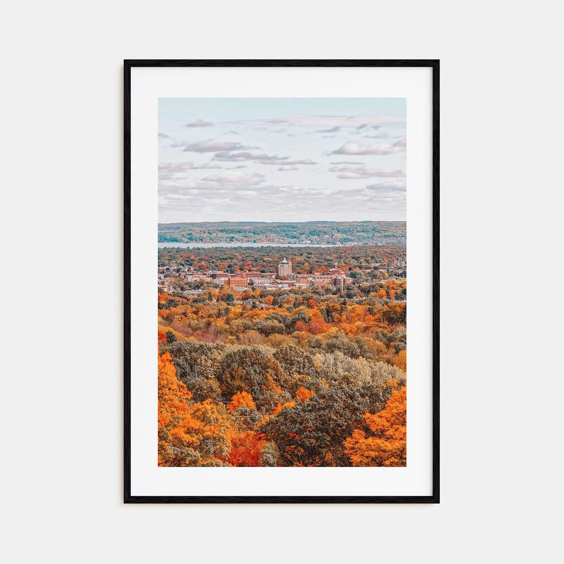 Traverse City Colorful Poster Print No 1 Traverse City Photo Art Traverse City Decor Travel Print Traverse City Street Map Poster