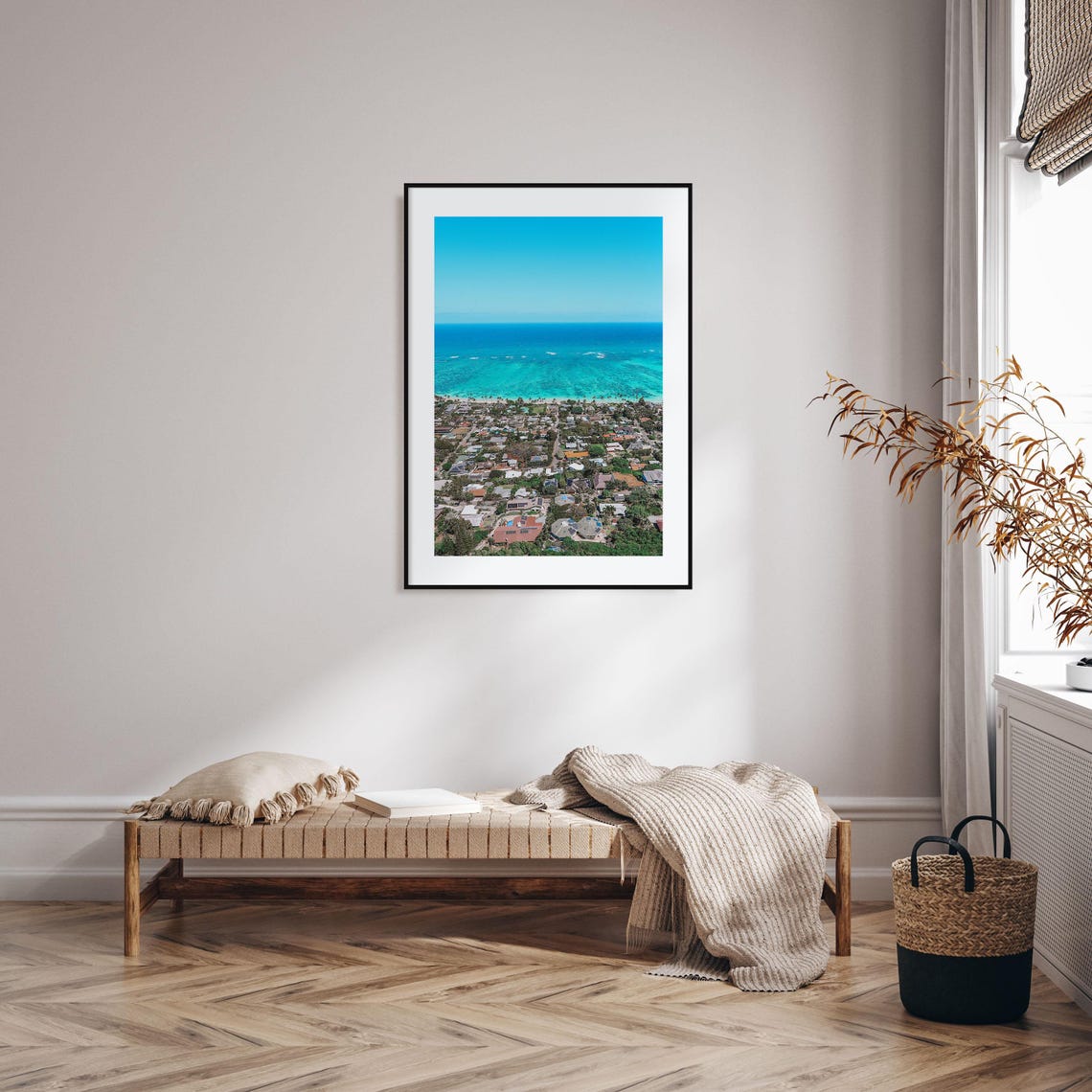 Kailua Colorful Poster Print Kailua Photo Wall Art Kailua Wall Decor Kailua Travel Print Kailua Street Map Poster City Map - Image 2