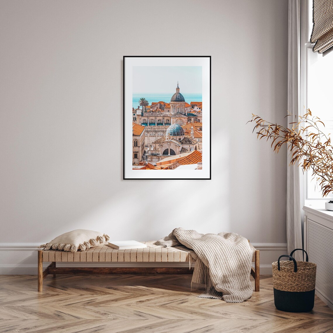Dubrovnik Travel Poster, City Map Wall Art - Image 2