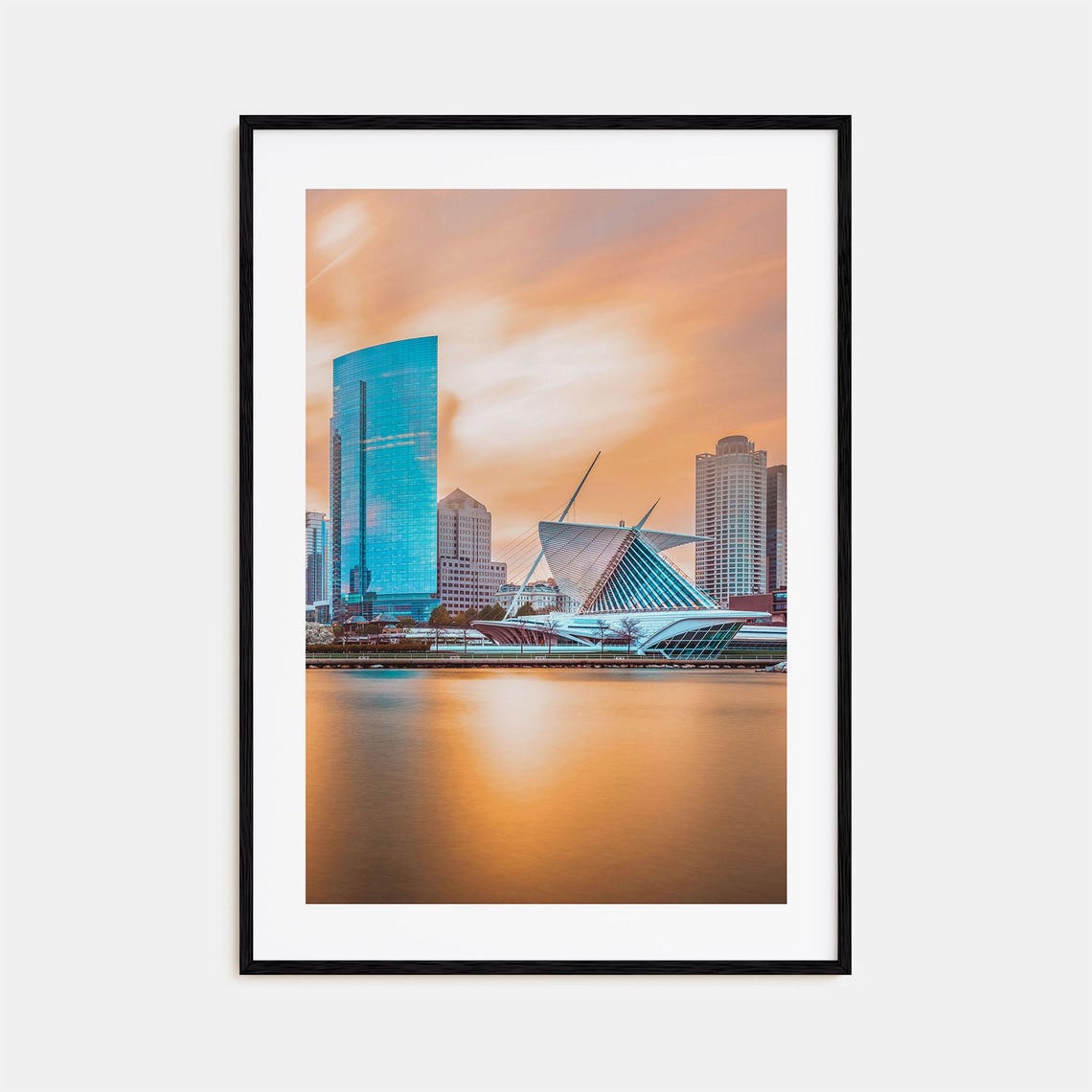 Milwaukee Colorful Poster Print No 1 Milwaukee Photo Art Milwaukee Decor Milwaukee Travel Print Milwaukee Street Map Poster City Map