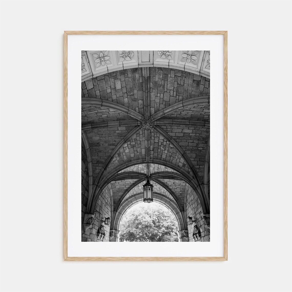 Ann Arbor Black And White Travel Poster Print