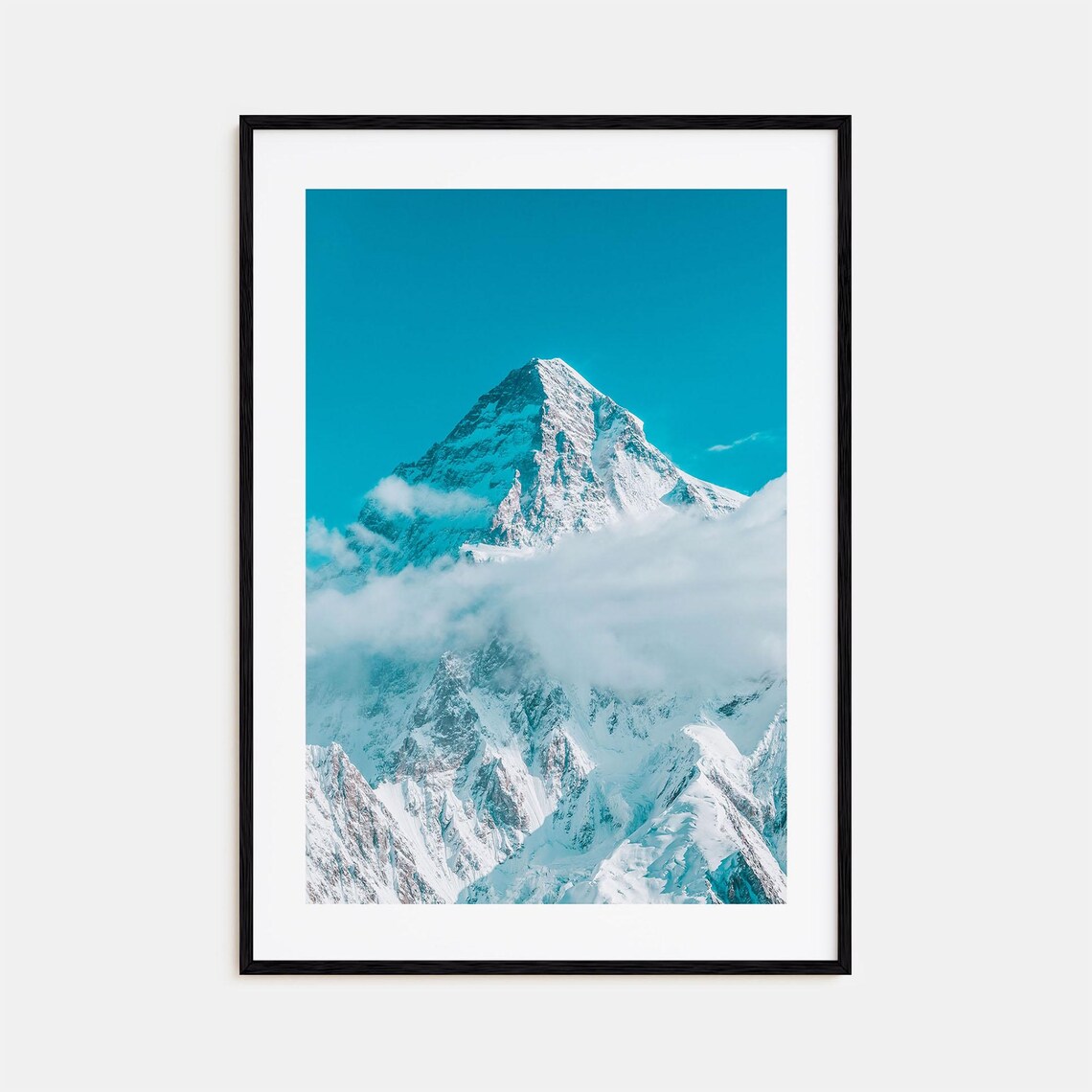 K2 Colorful Travel Poster, City Map Art Print