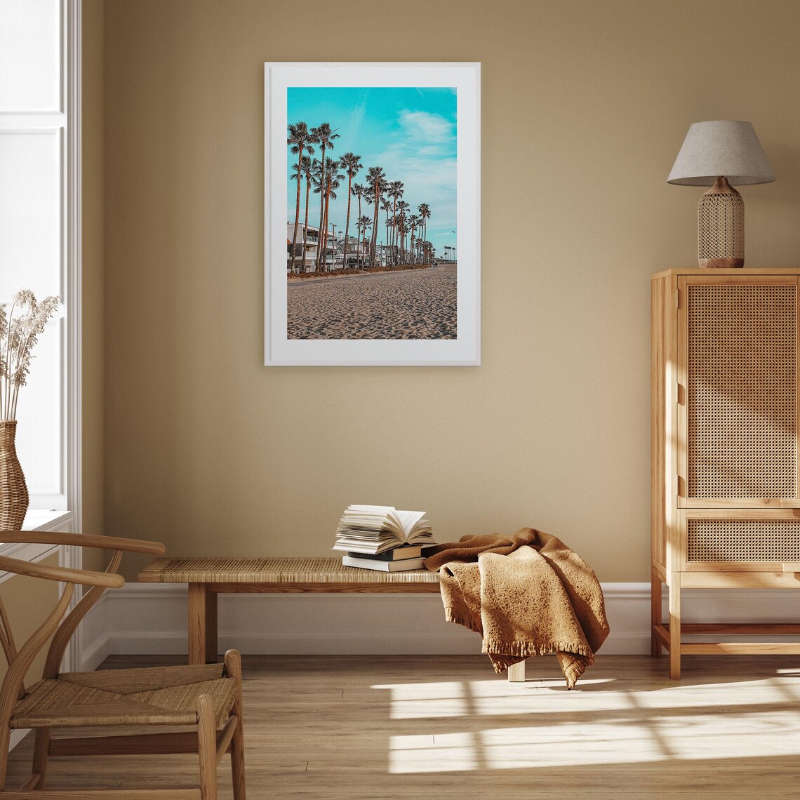 Venice Beach Colorful Travel Poster, City Map - Image 2