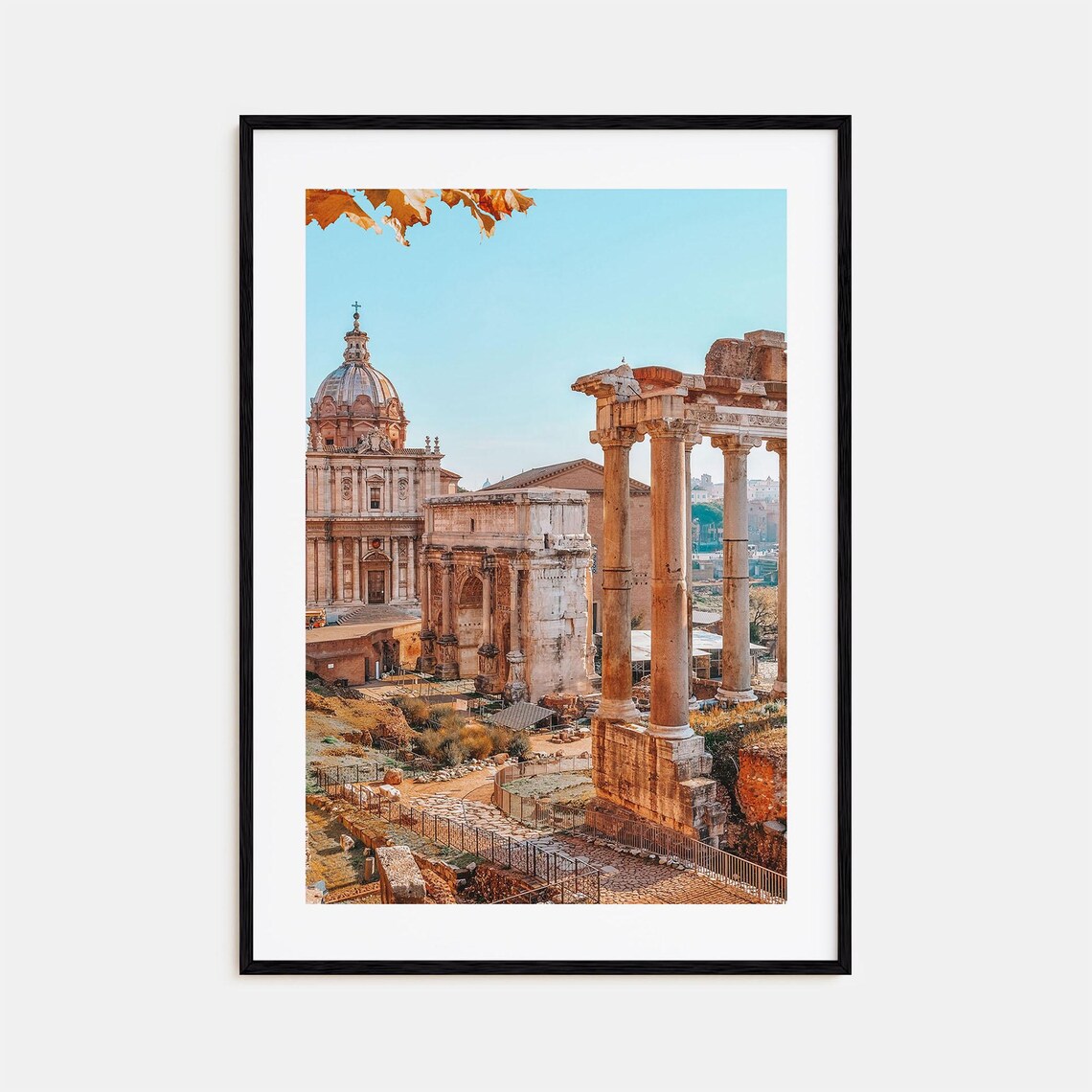 Rome Colorful Poster Print No 2, Travel Poster
