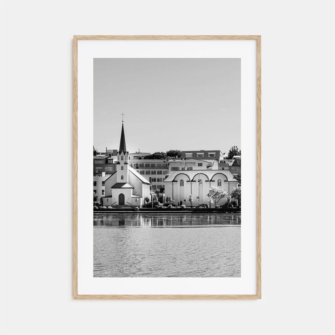 Reykjavik Photo Poster Print Reykjavk Black And White Wall Art Reykjavik Photography Reykjavik Travel Reykjavik Map Poster