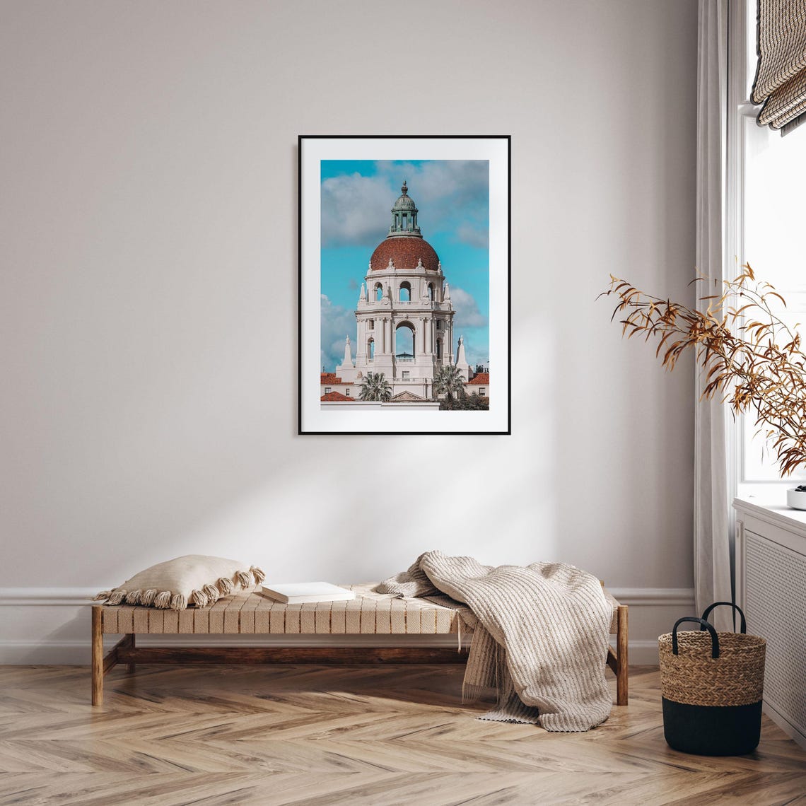 Iconic Pasadena City Hall Historic Dome Spanish Architecture Print - Image 2
