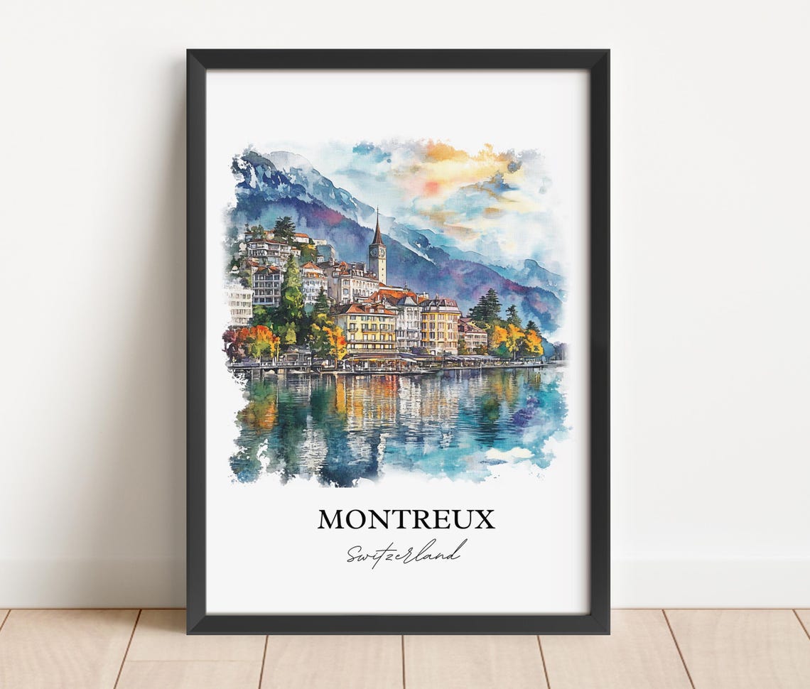 Montreux Home Decor Gift Lovers Art Print - Image 3