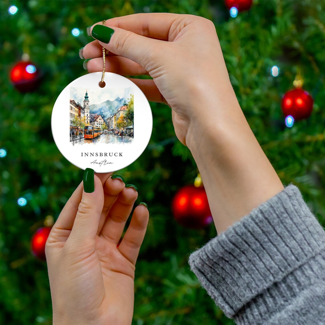 Innsbruck Austria Christmas Ornament, Holiday Decor - Image 4