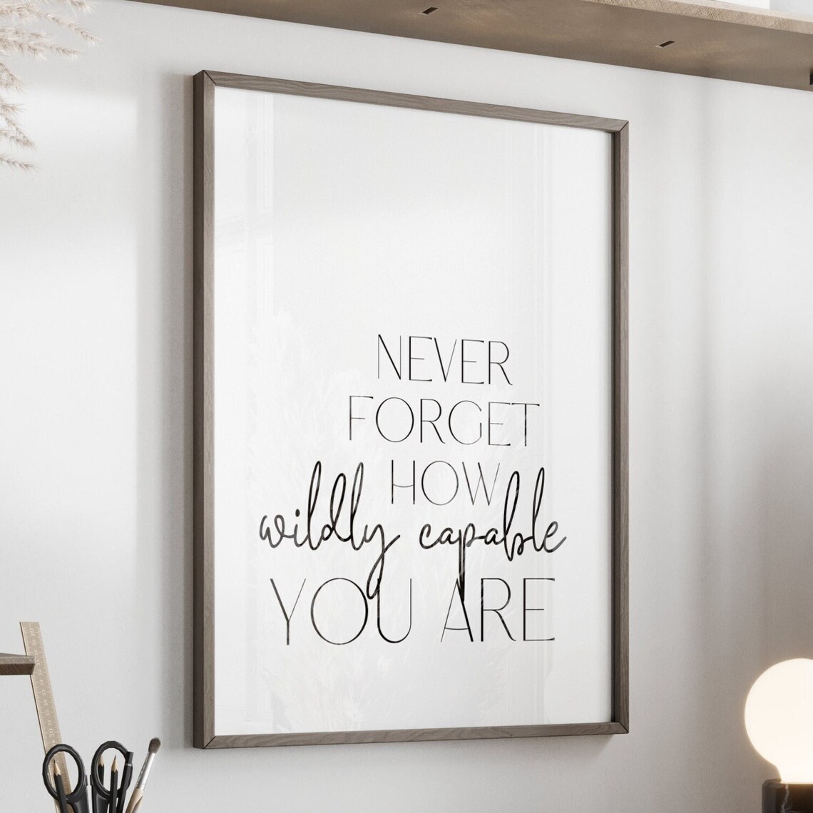 Cubicle Wall Decor For Office, Motivational Quote