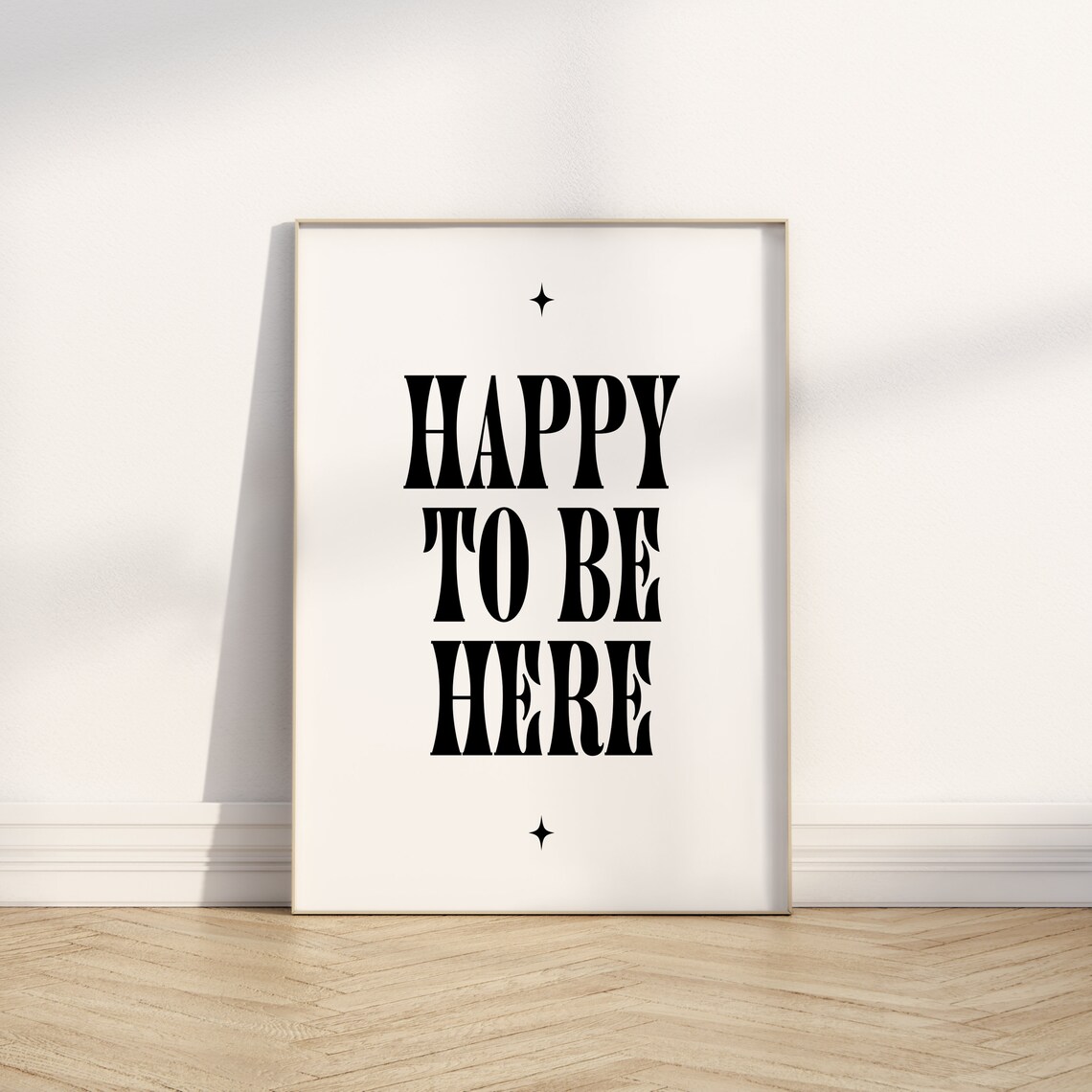 Happy To Be Here Cheers Bar and Kitchen Art Print - Image 4