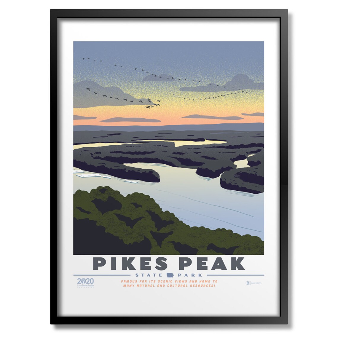 Pikes Peak State Park Art Print