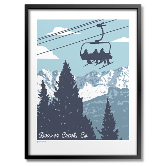 Beaver Creek Lift Print