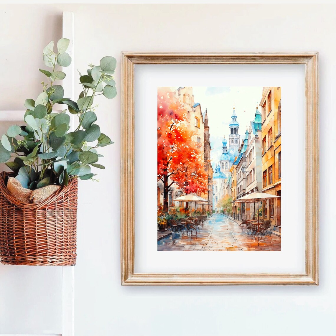 Vienna Vintage Style Travel Poster Art Print - Image 4