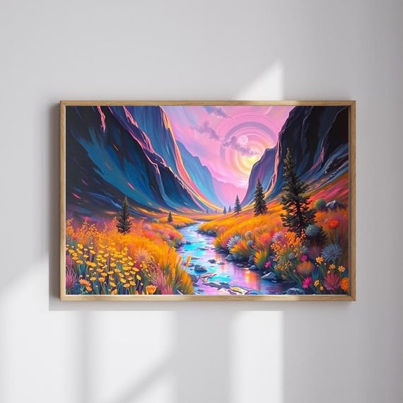 Colorful Mountain View Puzzle Jigsaw Game For Adults 1101014 Pieces