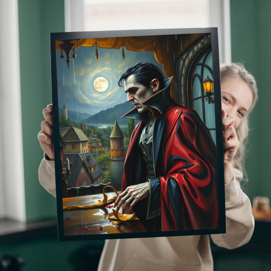Gothic Vampire Puzzle Horror Halloween Family Game 1101014piece Options