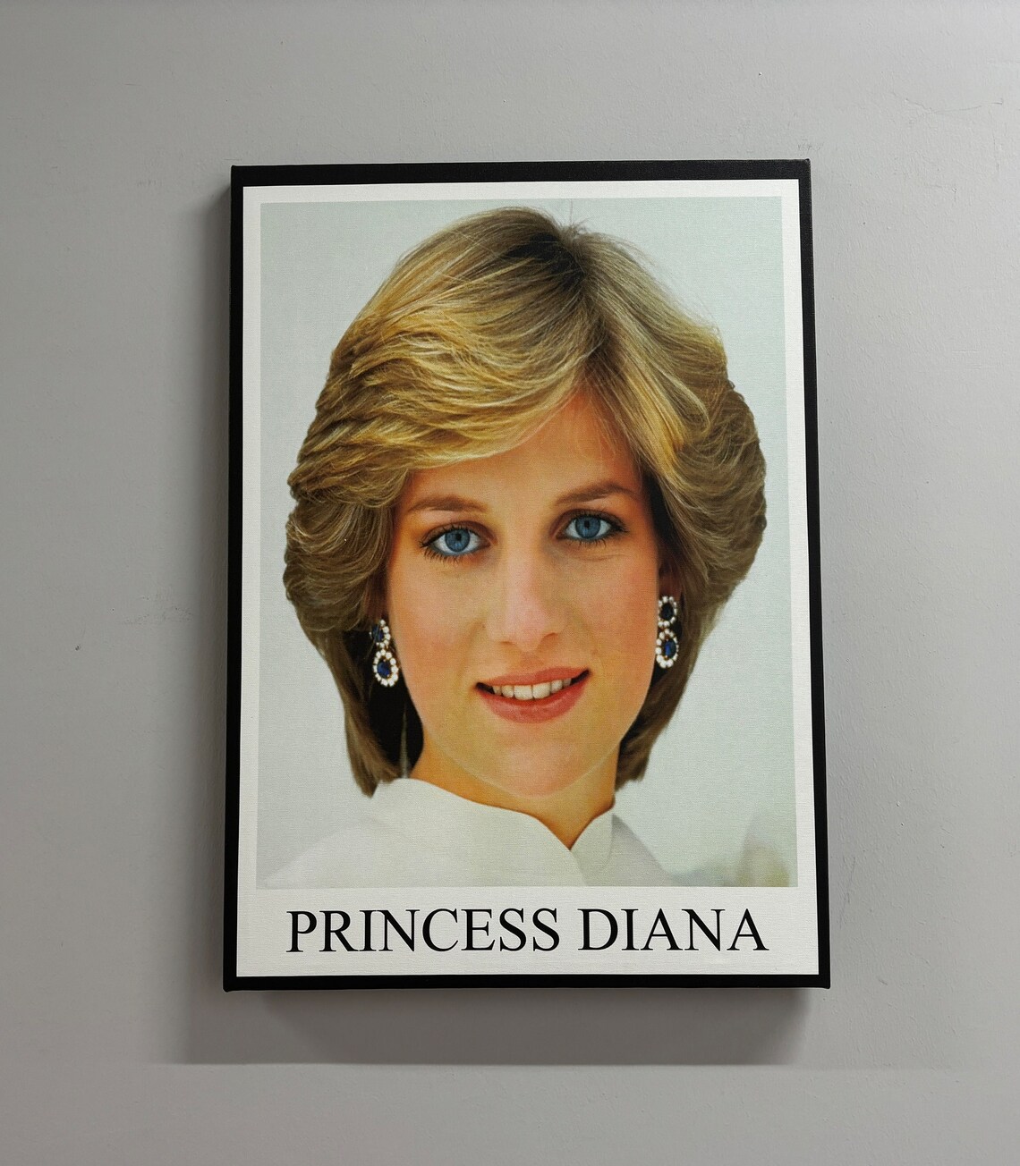 Princess Diana Iconic Portrait Classic Royal Photography Poster
