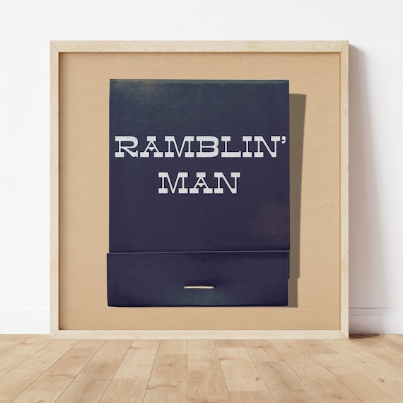 Ramblin Man Southwestern Western Art Print