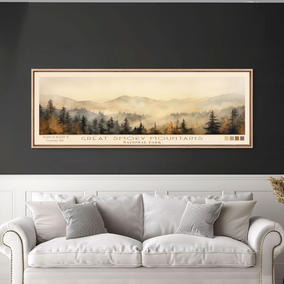 Great Smoky Mountains National Park Panoramic Poster - Image 4