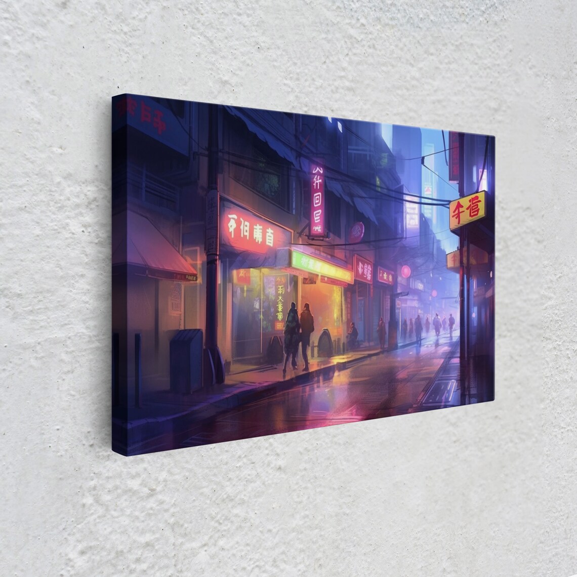 Retro Tokyo Vaporwave Travel Poster, Guest Room - Image 4