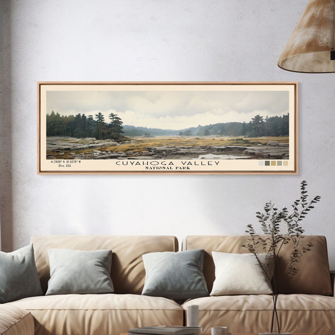 Cuyahoga Valley National Park, Ohio Minimalist Travel Poster - Image 4