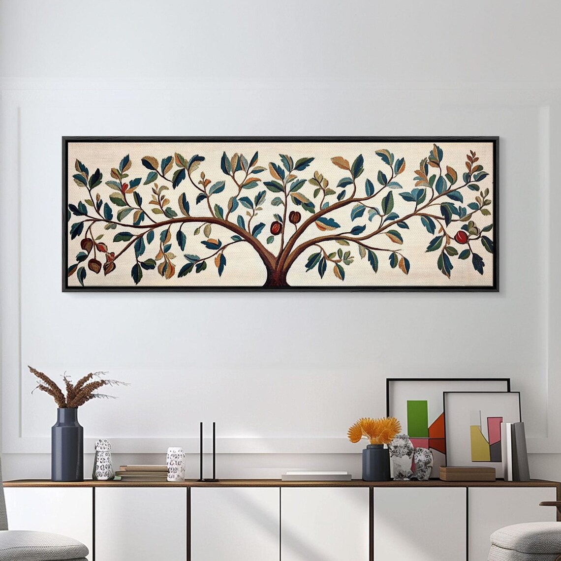 Tree Of Life Vintage Tapestry Boho Wall Art Print - Image 5