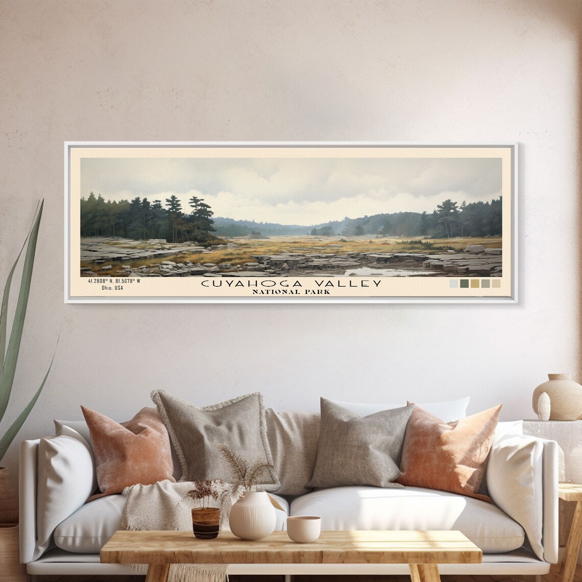 Cuyahoga Valley National Park, Ohio Minimalist Travel Poster - Image 5