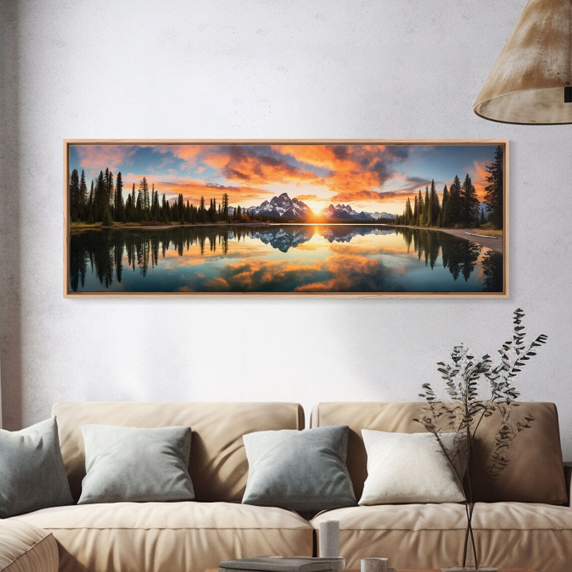 Grand Teton National Park Panoramic Art Print - Image 4