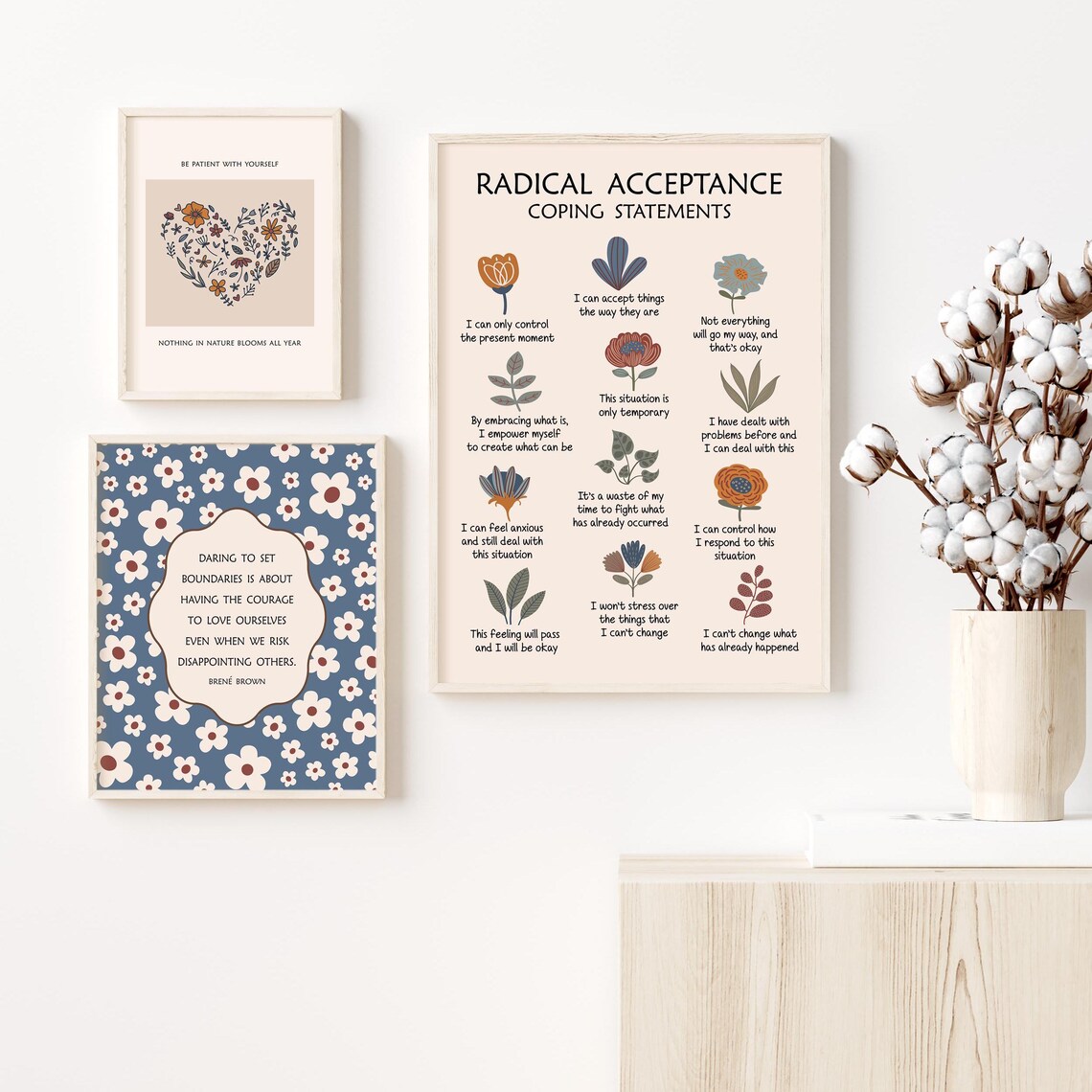 Mental Health Therapy Office Decor Quote Prints - Image 2
