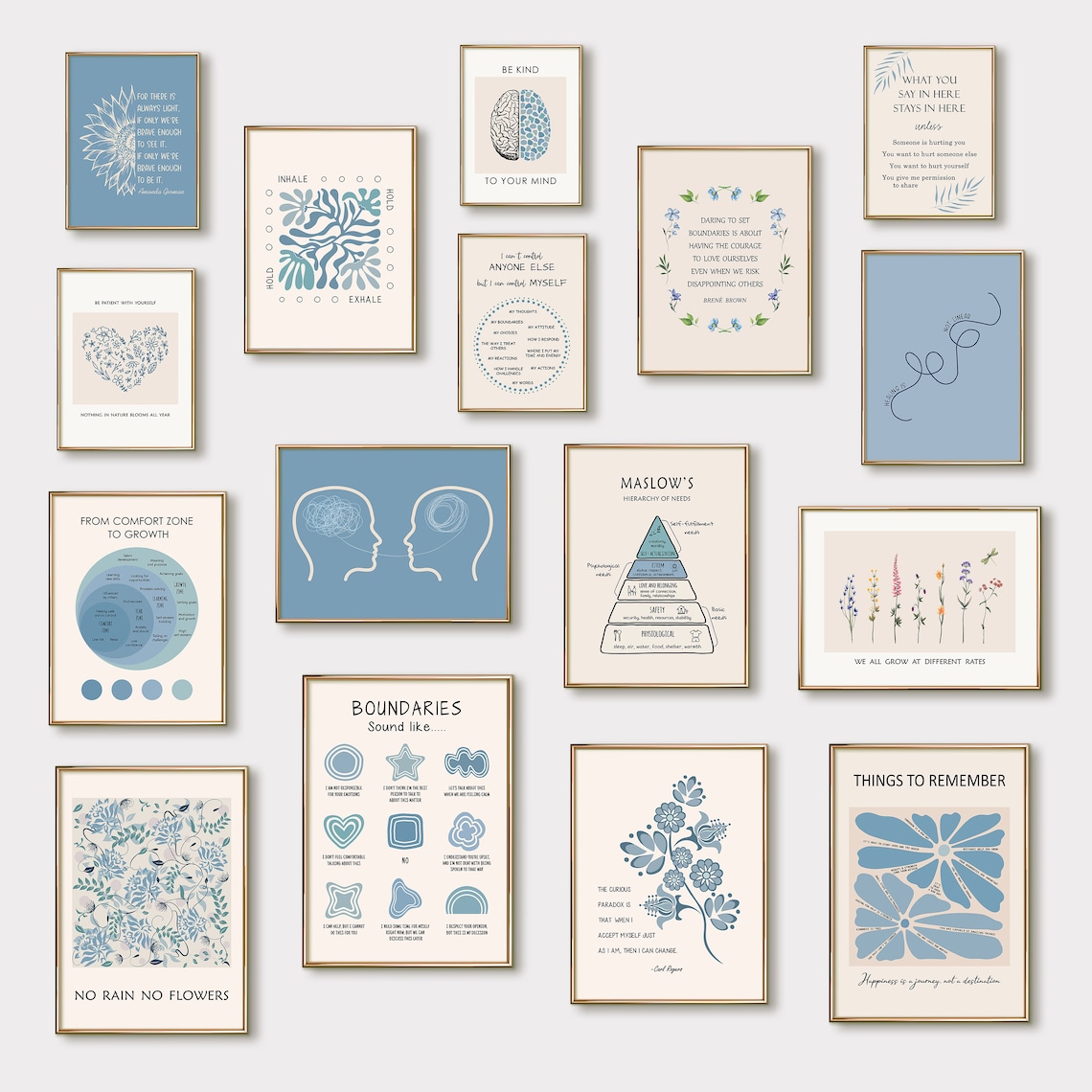 Mental Health Posters, Psychology Office Art Prints - Image 5