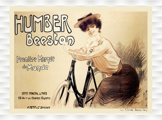 Humber Beeston Bicycle Poster