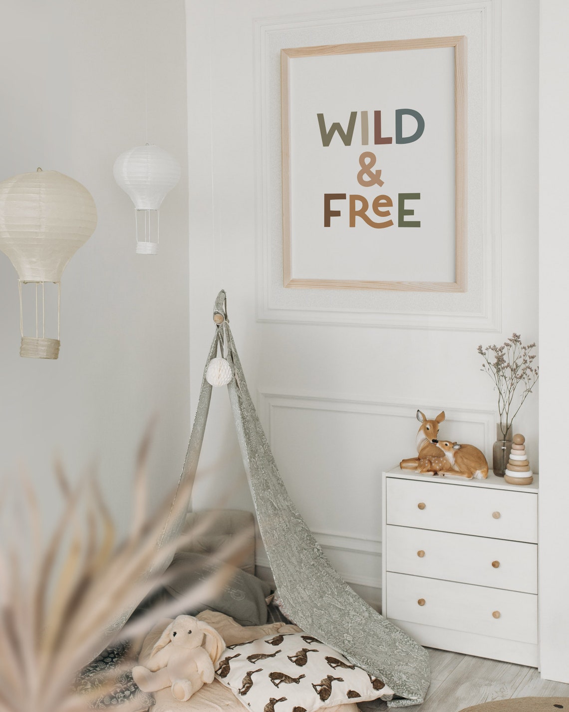 Adventure Nursery Art Woodland Nursery Print Playroom Wall Art Boys Nursery Decor Toddler Room Art Safari Nursery Art Playroom Sign - Image 2
