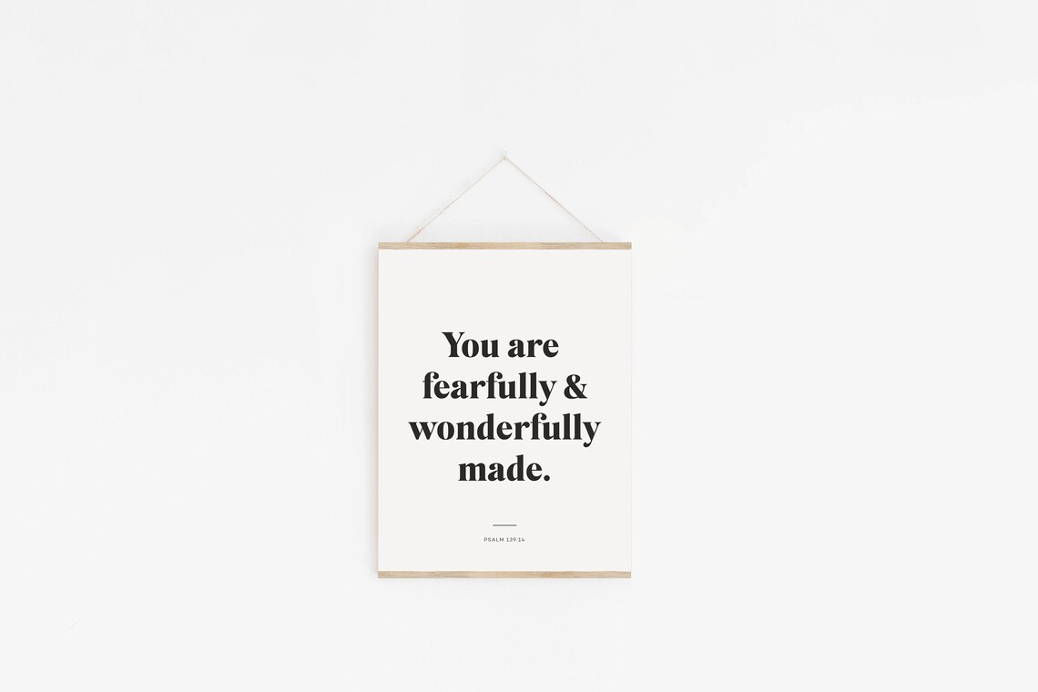 You Are Fearfully And Wonderfully Made Scripture - Image 2