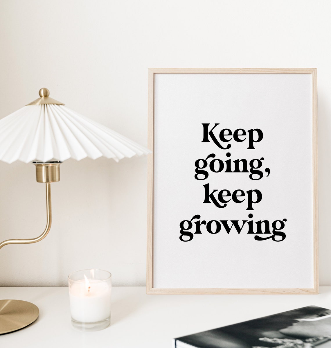 Self Love Positive Affirmation Poster Inspirational Quote Wall Art Growth Mindset Print Believe In Yourself Office Wall Decor - Image 2