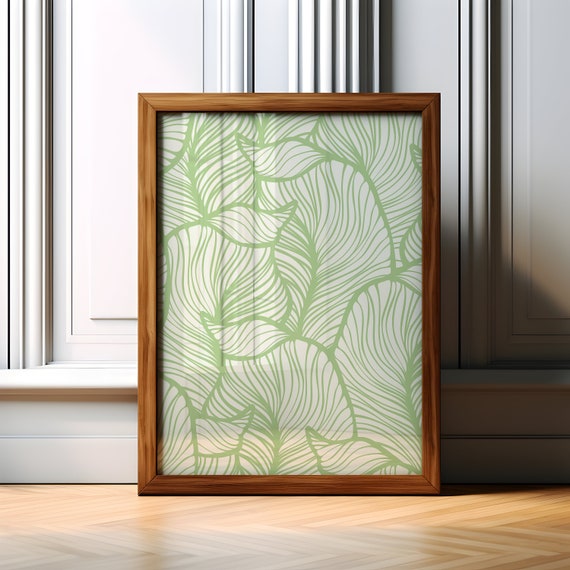 Abstract Boho Style Wall Art Print Minimalist Poster Abstract Style Bedroom Wall Art Decor Abstract Poster Print Art