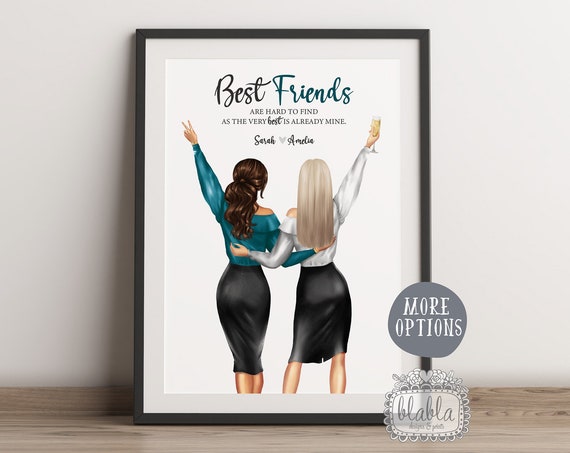 21st Birthday Gift Friend Gift Friend Birthday Gift Best Friend Gift Friend Gift Friend Wall Art Birthday Gift Personalised Gift