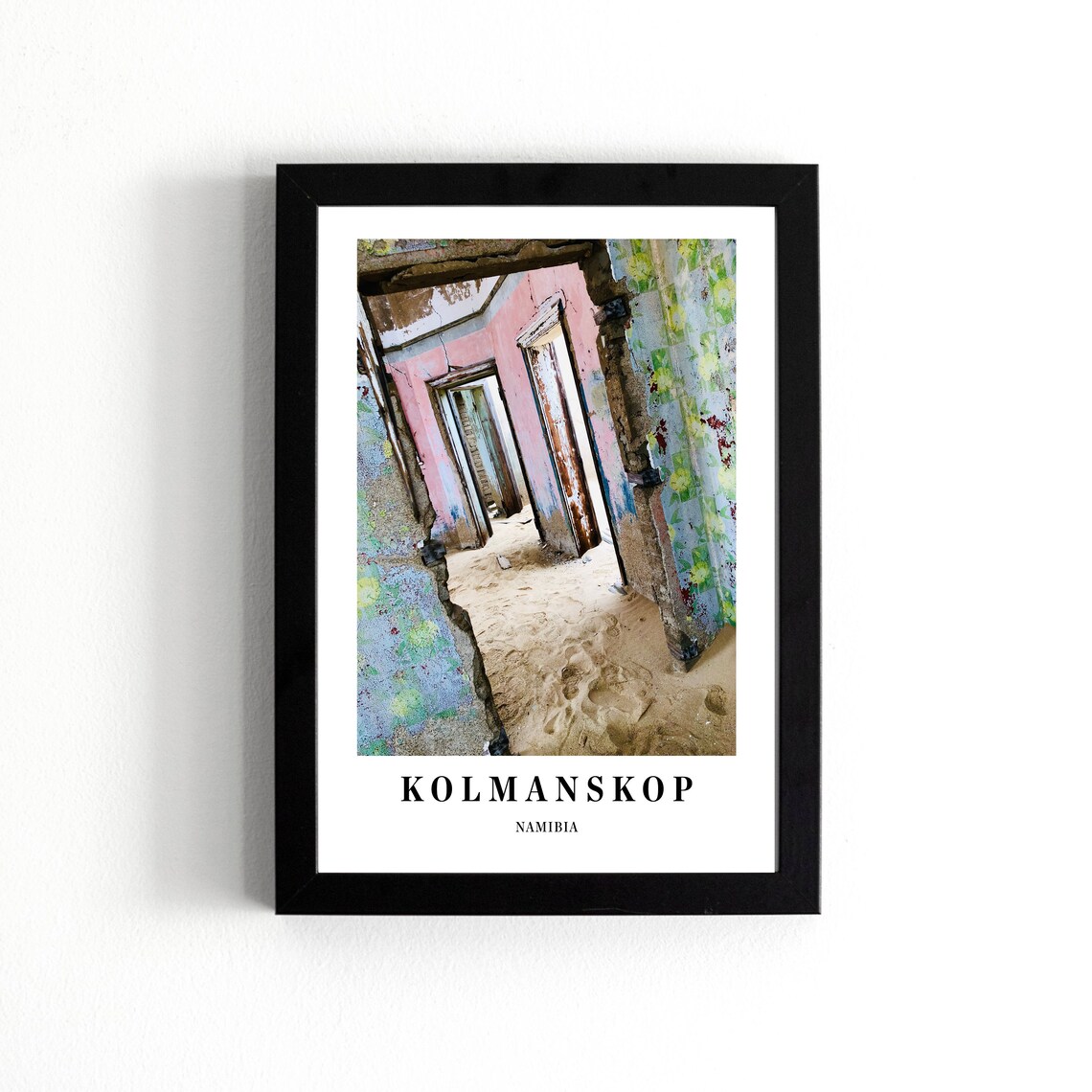 Wall Art Namibia Poster Namibia Photo Namibia Poster Print Namibia Wall Decor Africa Print Print Kolmanskop Ghost Town