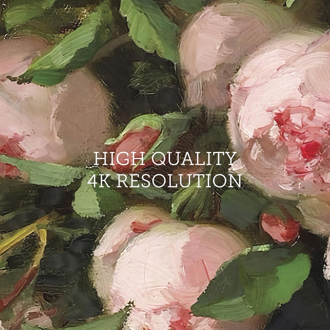 Vintage Pink Roses Art Print, Antique Floral Still Life - Image 2